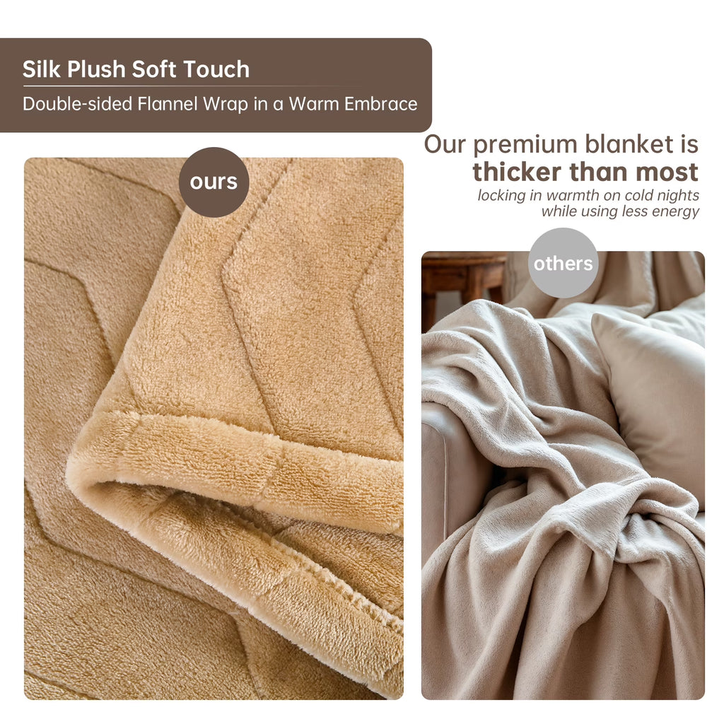 Heated Blanket Throw Size