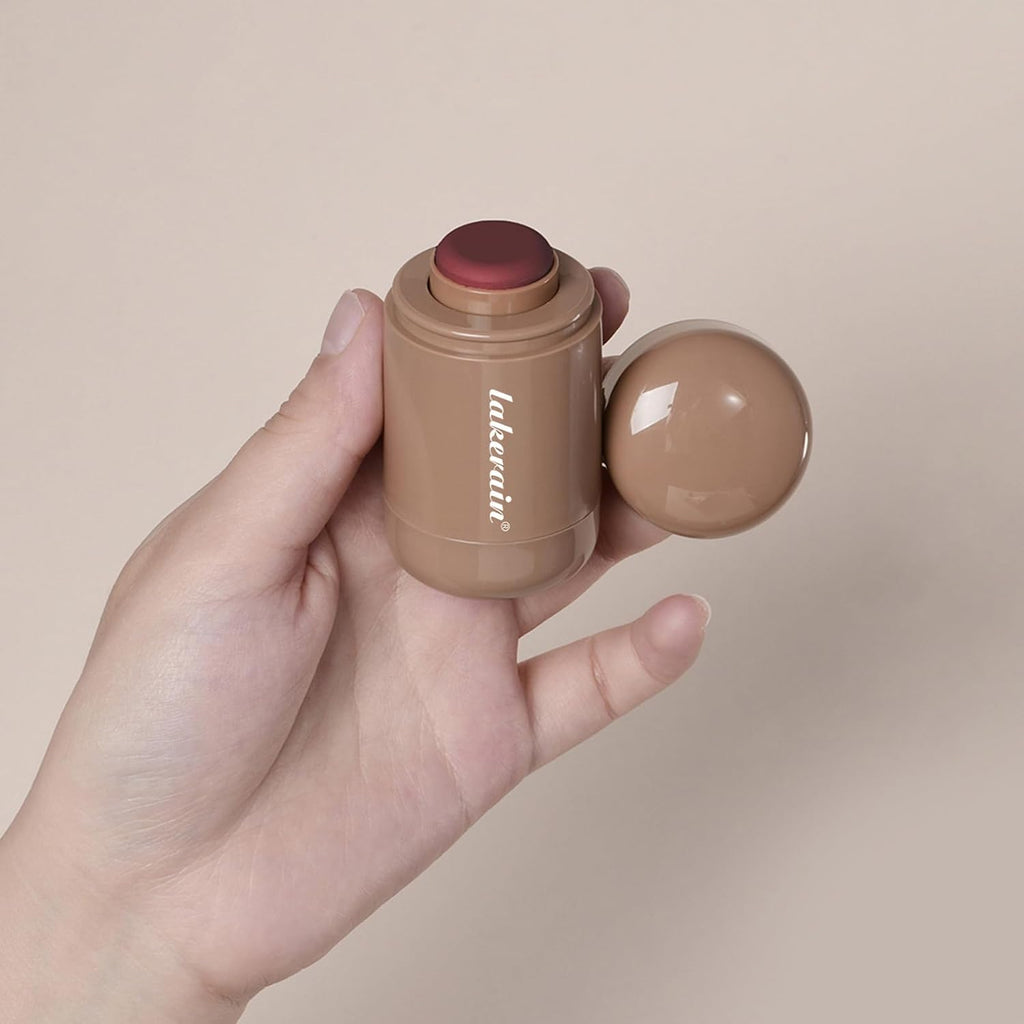 Cream Blush Stick, Natural-Looking Matte Finish Makeup Blush Stick