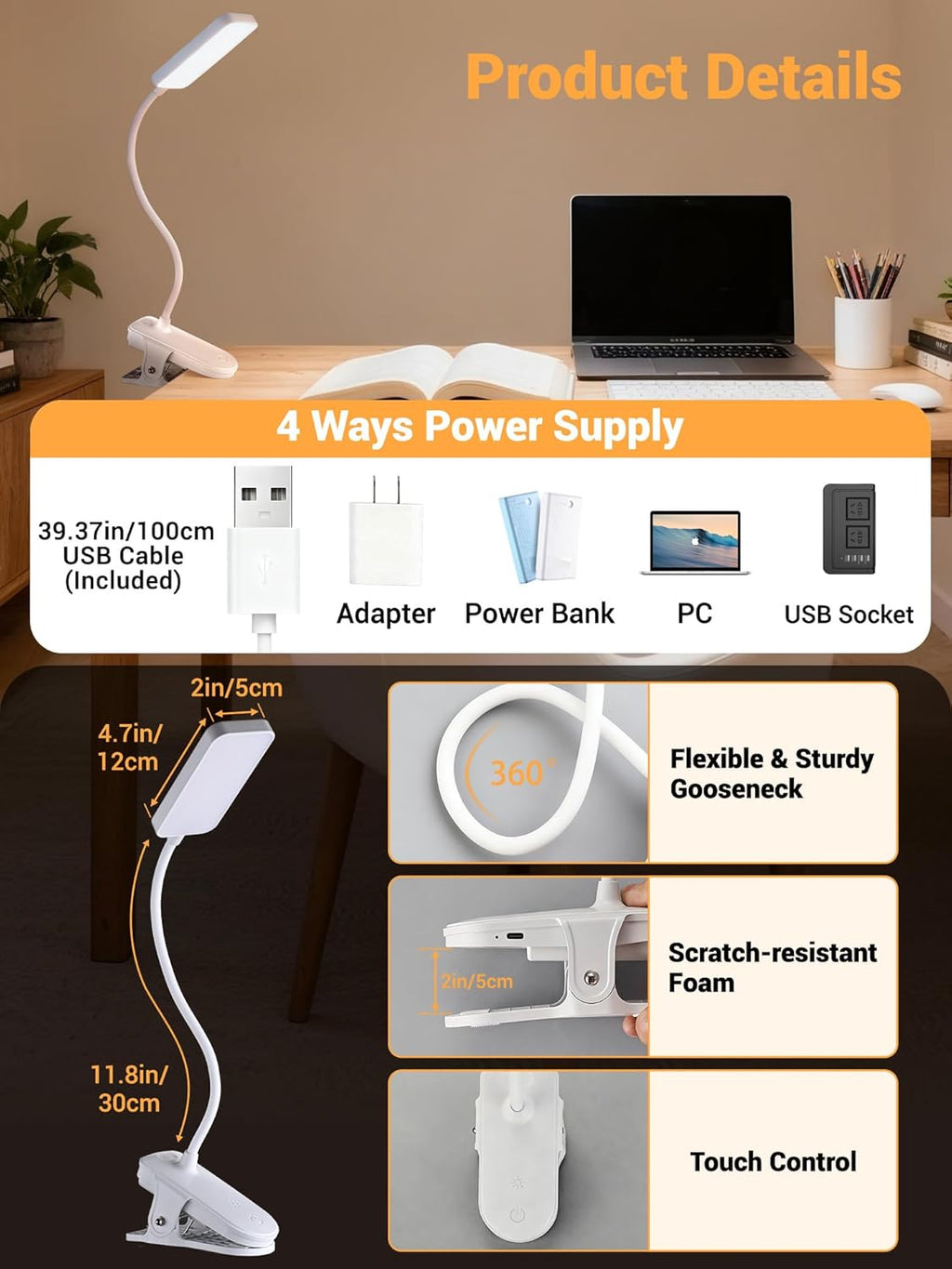 Clip on Lamp