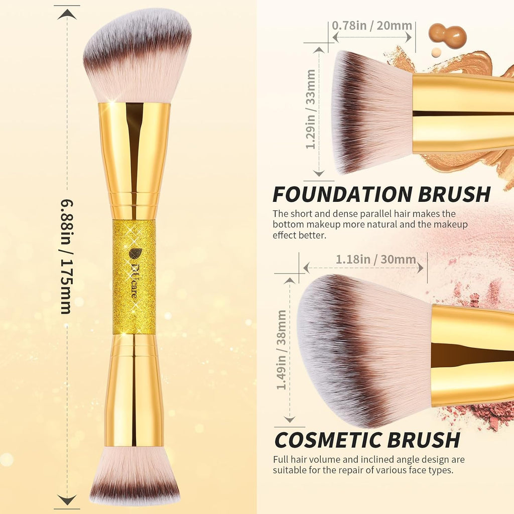 Foundation Makeup Brush Set Double-Ended 