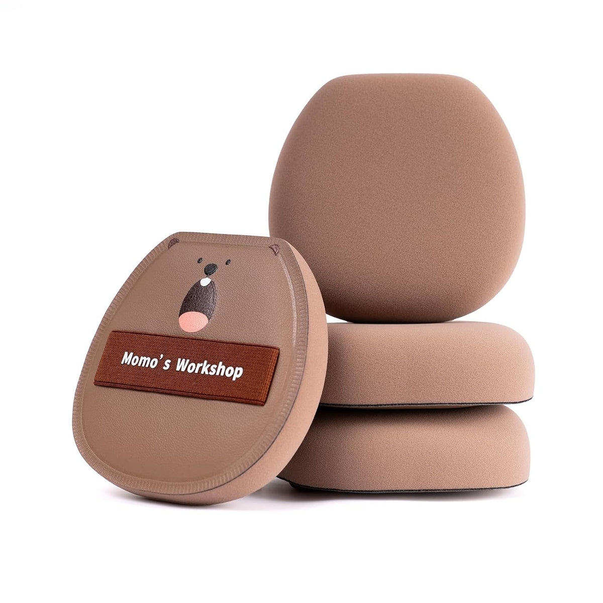 Makeup Sponges Lychee Pattern 2Pcs Soft Bouncy Blender for Liquid Foundation