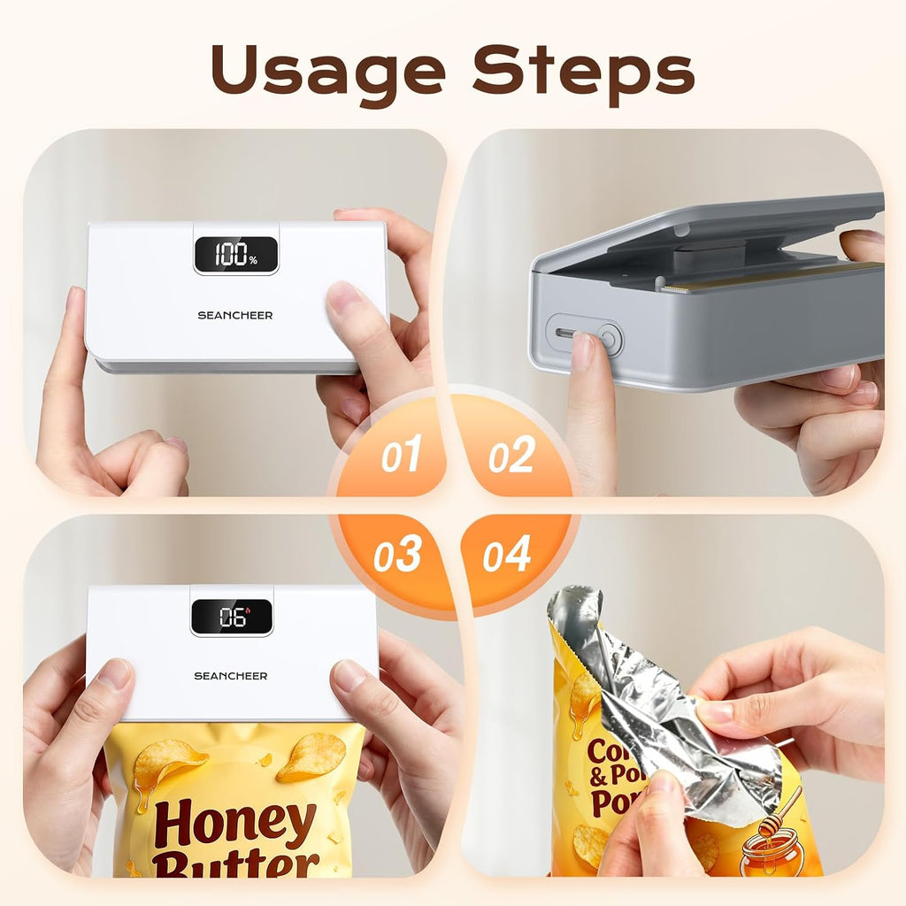 Rechargeable Mini Bag Sealer