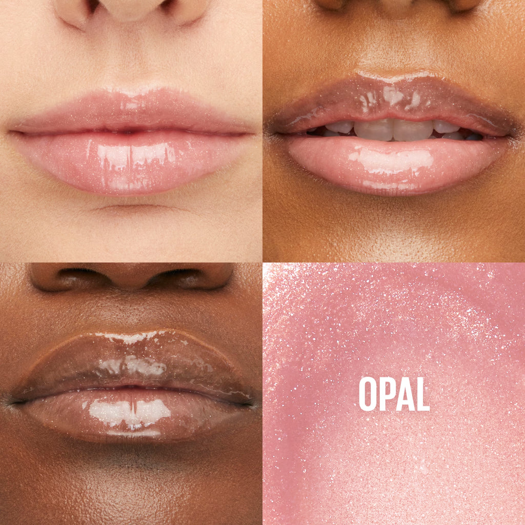 Lifter Gloss Long-Lasting Lip Gloss Makeup with Hyaluronic Acid, Opal, 0.18 Fl Oz