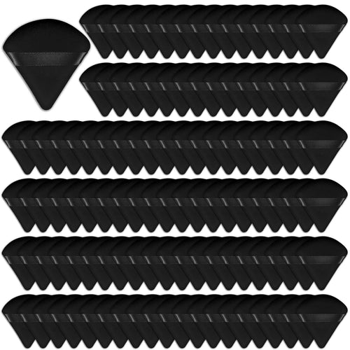 120 Pieces Powder Puff Face Triangle Powder Puff 