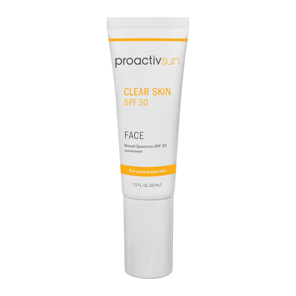 Clear Skin Face Sunscreen Moisturizer with SPF 30 