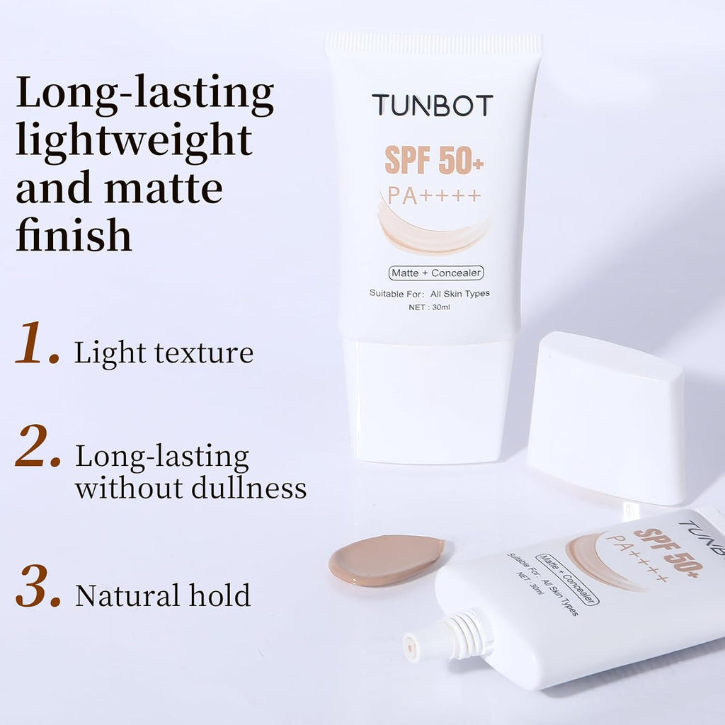 Matte Foundation, Face Foundation Makeup, Concealer SPF 50