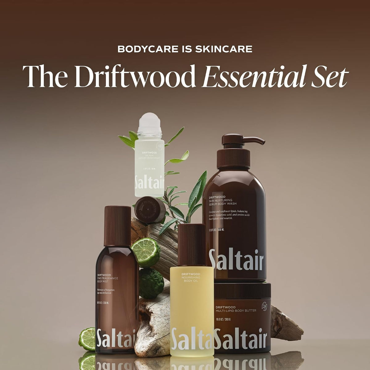 Multi-Lipid Body Butter | Driftwood Ceramide Cream | 10 Oz