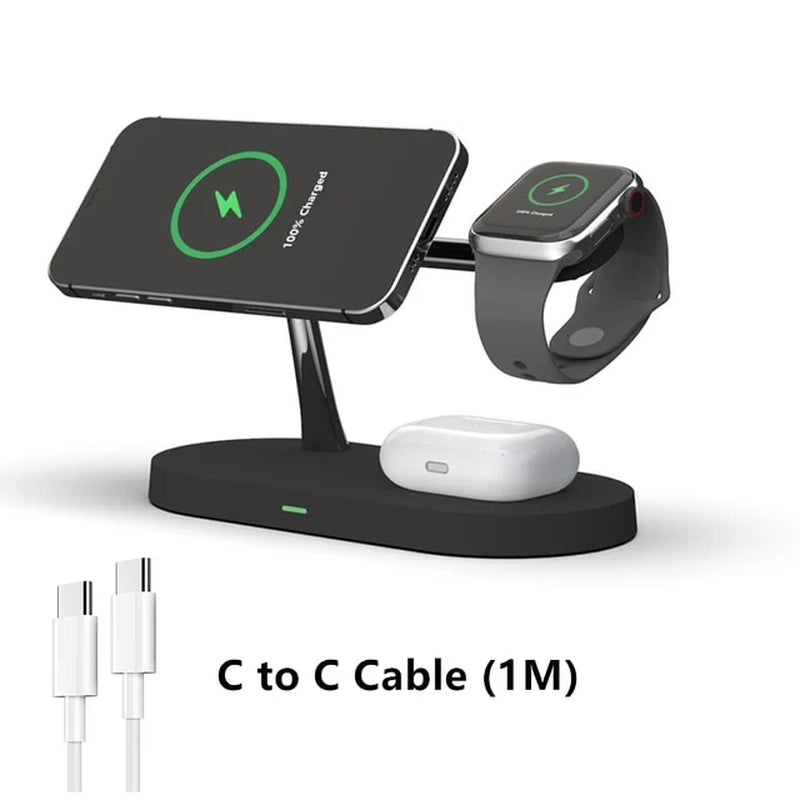 3-In-1 Wireless Magsafe Charger Stand