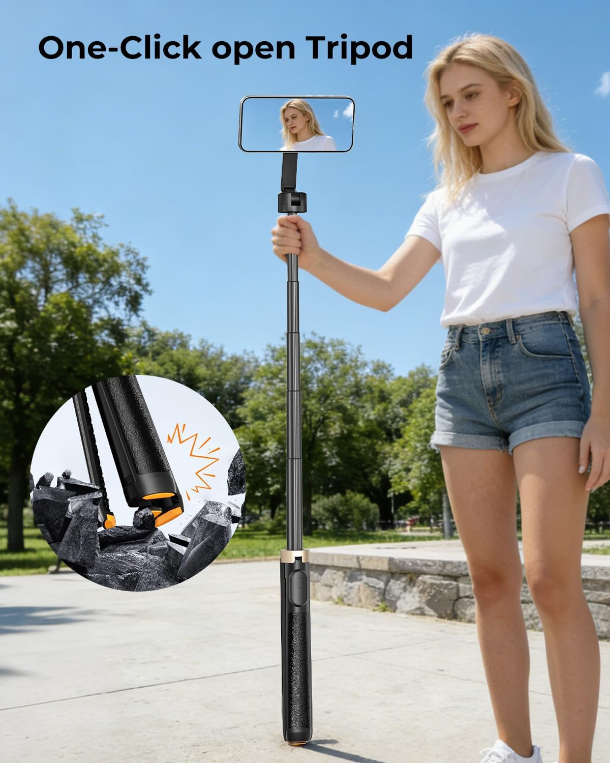 Magnetic Selfie Stick 