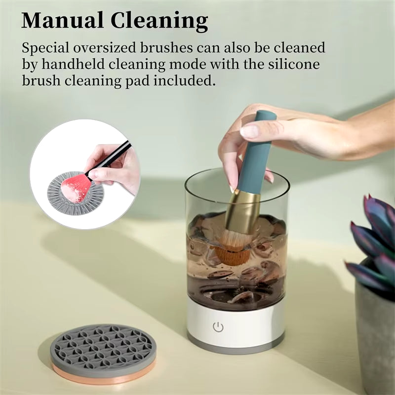 USB Plug Electric Makeup Brush Cleaner 
