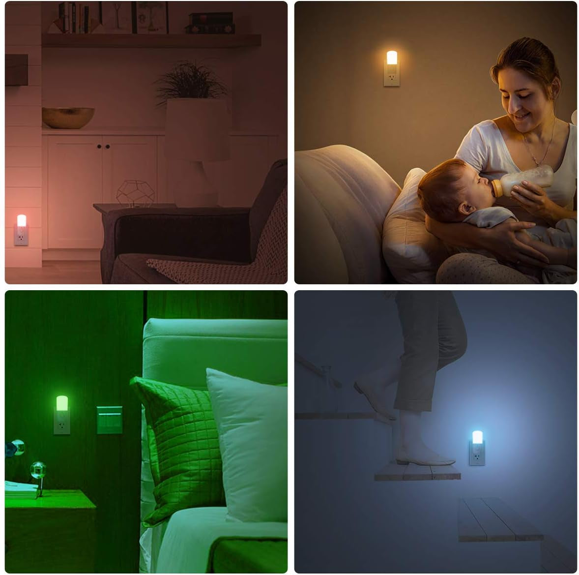  RGB Color Changing Night Lights