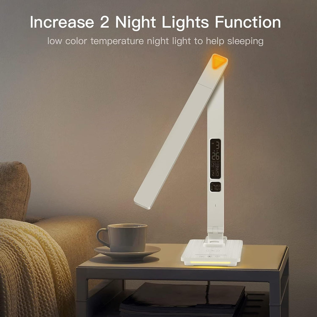 LED Desk Lamp with Wireless Charger