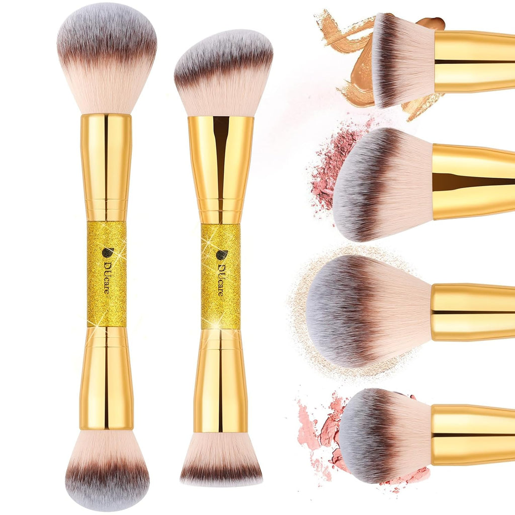 Foundation Makeup Brush Set Double-Ended 