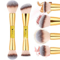 Foundation Makeup Brush Set Double-Ended 