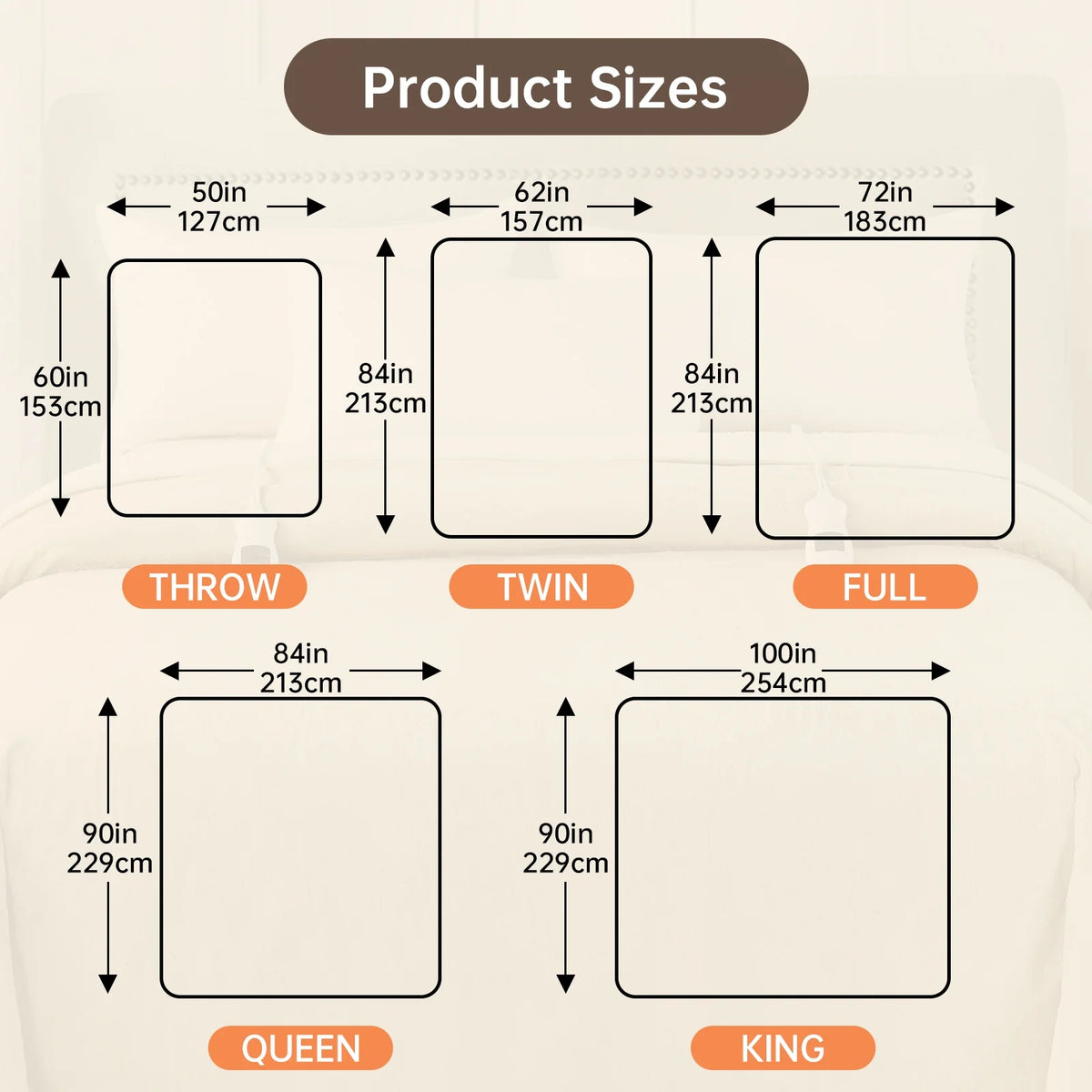 Heated Blanket Throw Size
