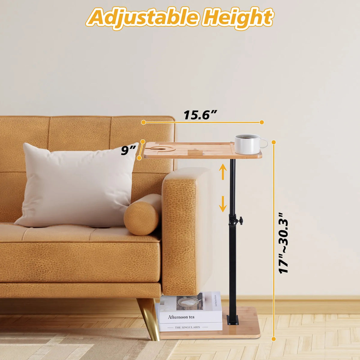 Sofa Couch Arm Table 