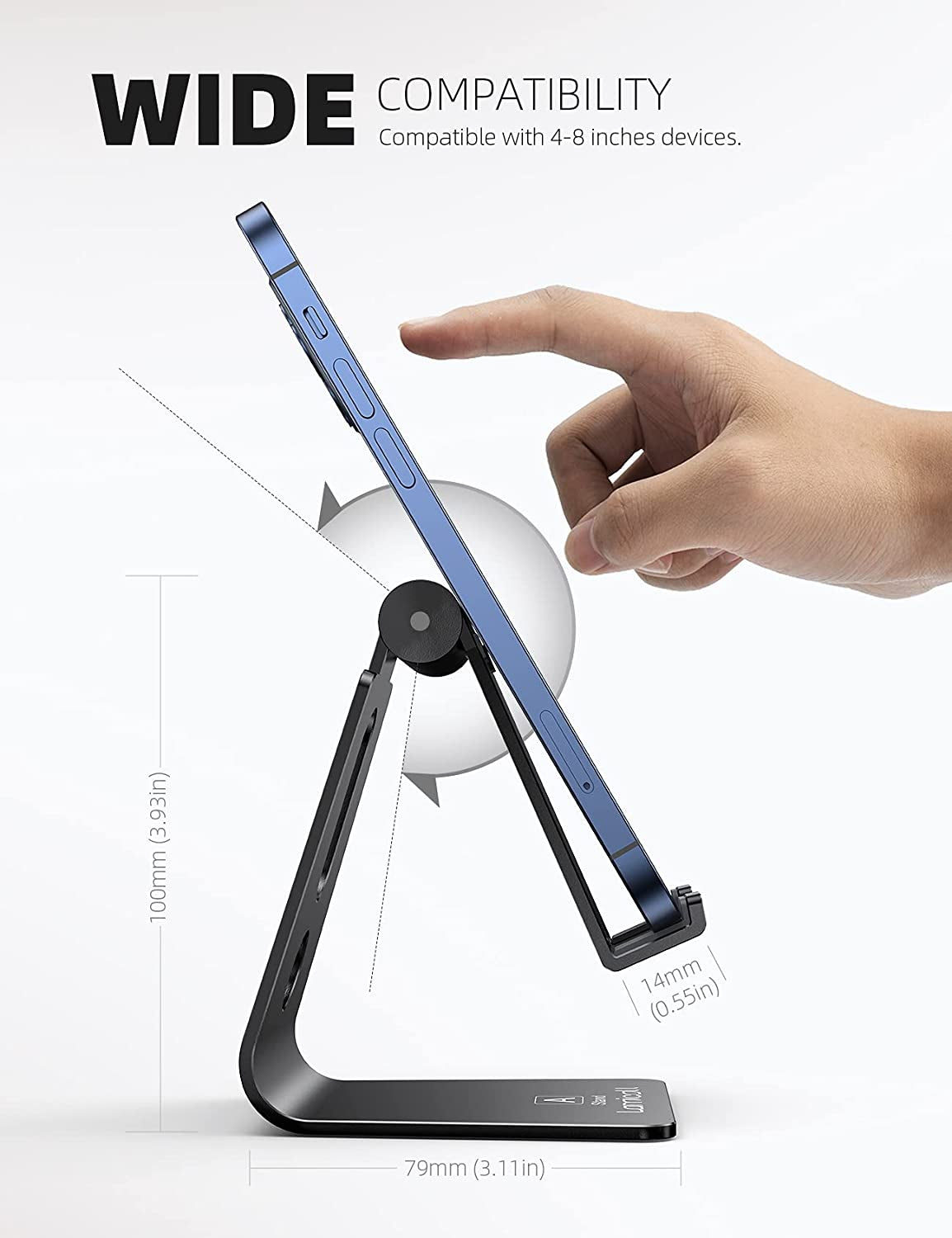 Adjustable Desk Phone Holder for Iphone