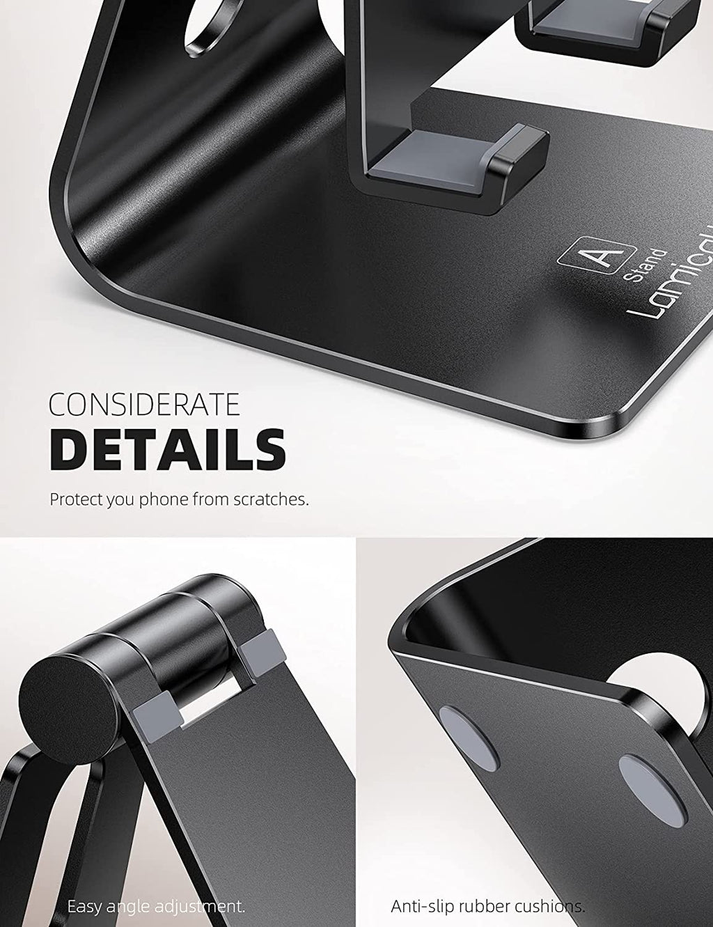 Adjustable Desk Phone Holder for Iphone