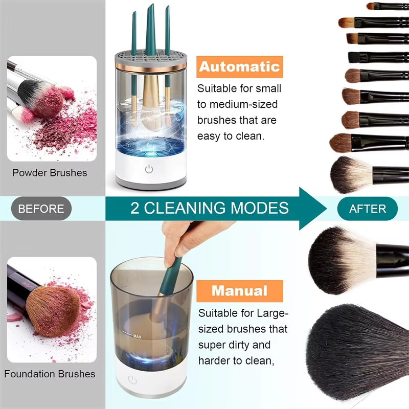 USB Plug Electric Makeup Brush Cleaner 