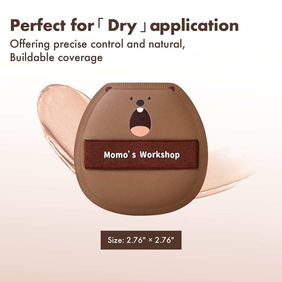 Makeup Sponges Lychee Pattern 2Pcs Soft Bouncy Blender for Liquid Foundation