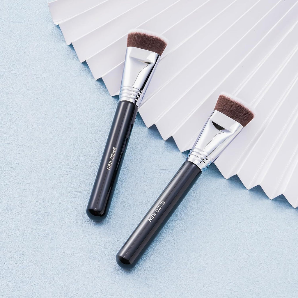 Flat Top Foundation Brush for Liquid Makeup