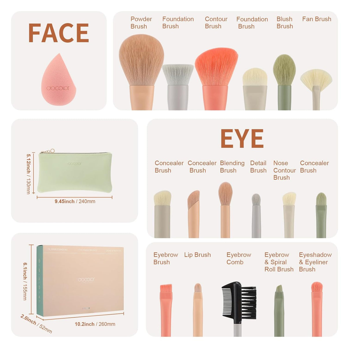 Makeup Brushes 