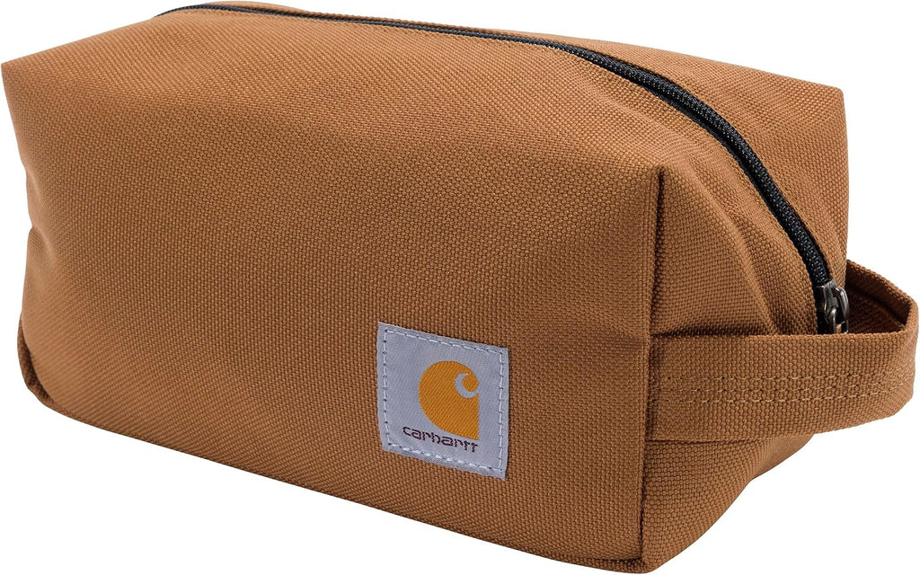 Classic Zippered Travel Kit  Brown