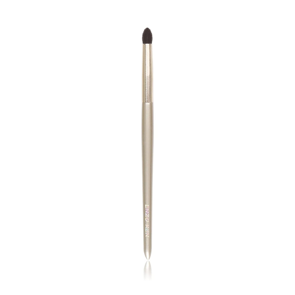 Small Goat Hair Eye Shadow Brush - Blending Brush for Eyeshadow, Nose Contour & More. Gold, E204M