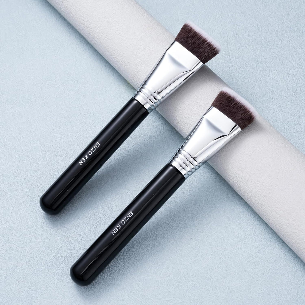 Flat Top Foundation Brush for Liquid Makeup