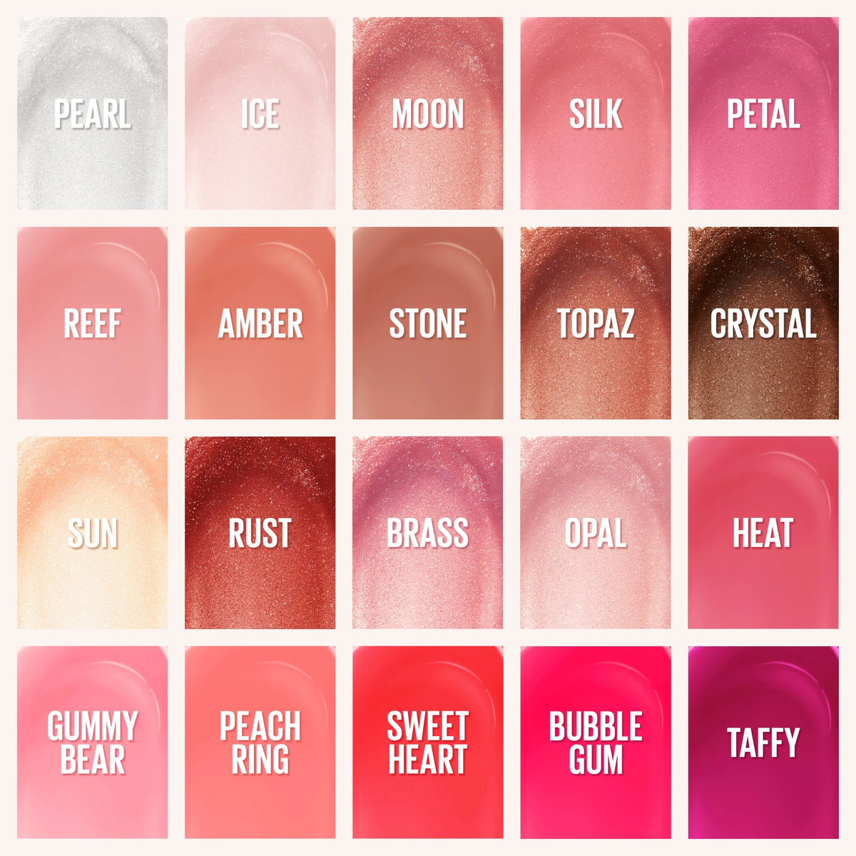 Lifter Gloss Long-Lasting Lip Gloss Makeup with Hyaluronic Acid, Opal, 0.18 Fl Oz