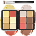 12 Colors Cream [Blush+Contour