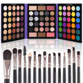 Eyeshadow Palette with 15Pcs Brushes Makeup Set, Pigmented 86 Colors Make up Sets Valentine'S Day Gift