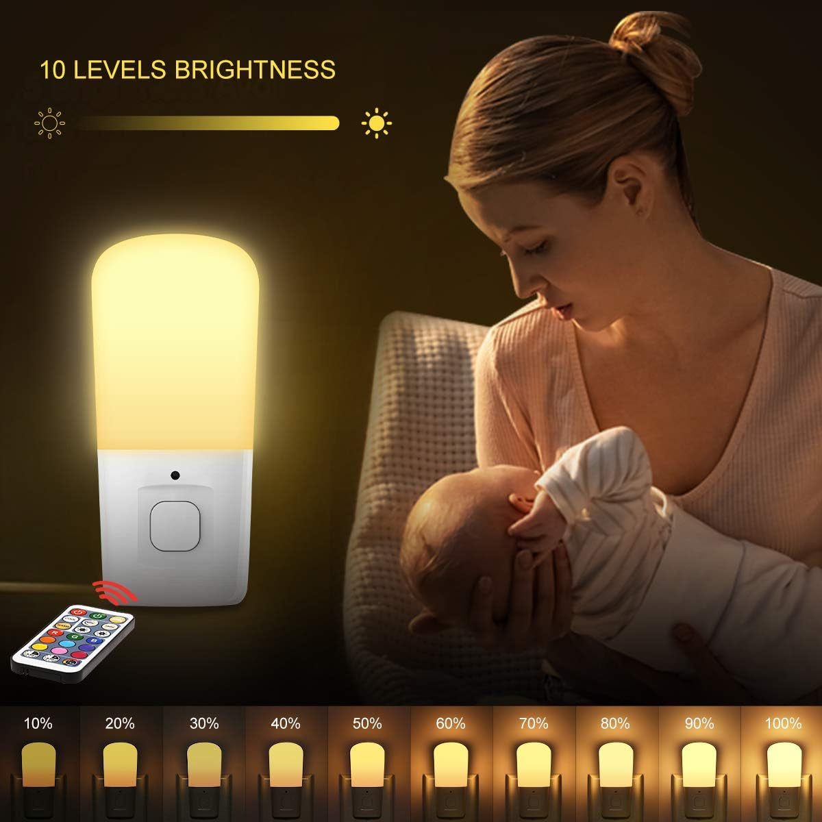  RGB Color Changing Night Lights