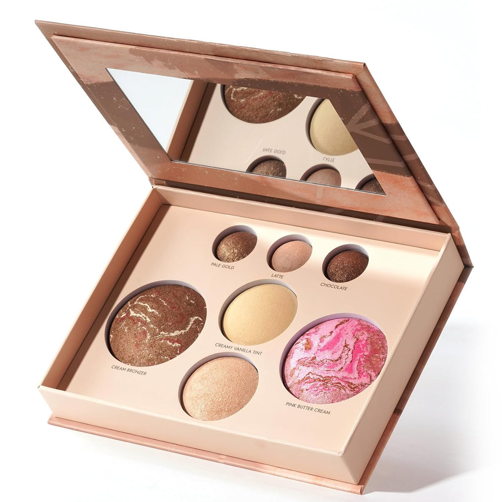 Baked Full Face Palette for Mature Skin All in One Makeup Palette