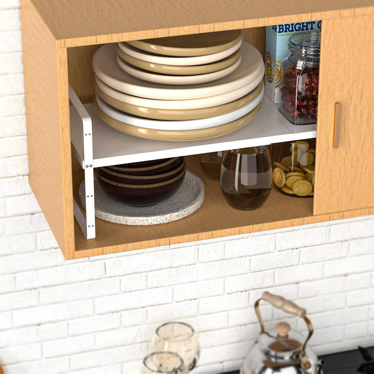 Expandable Kitchen Shelf Organizers
