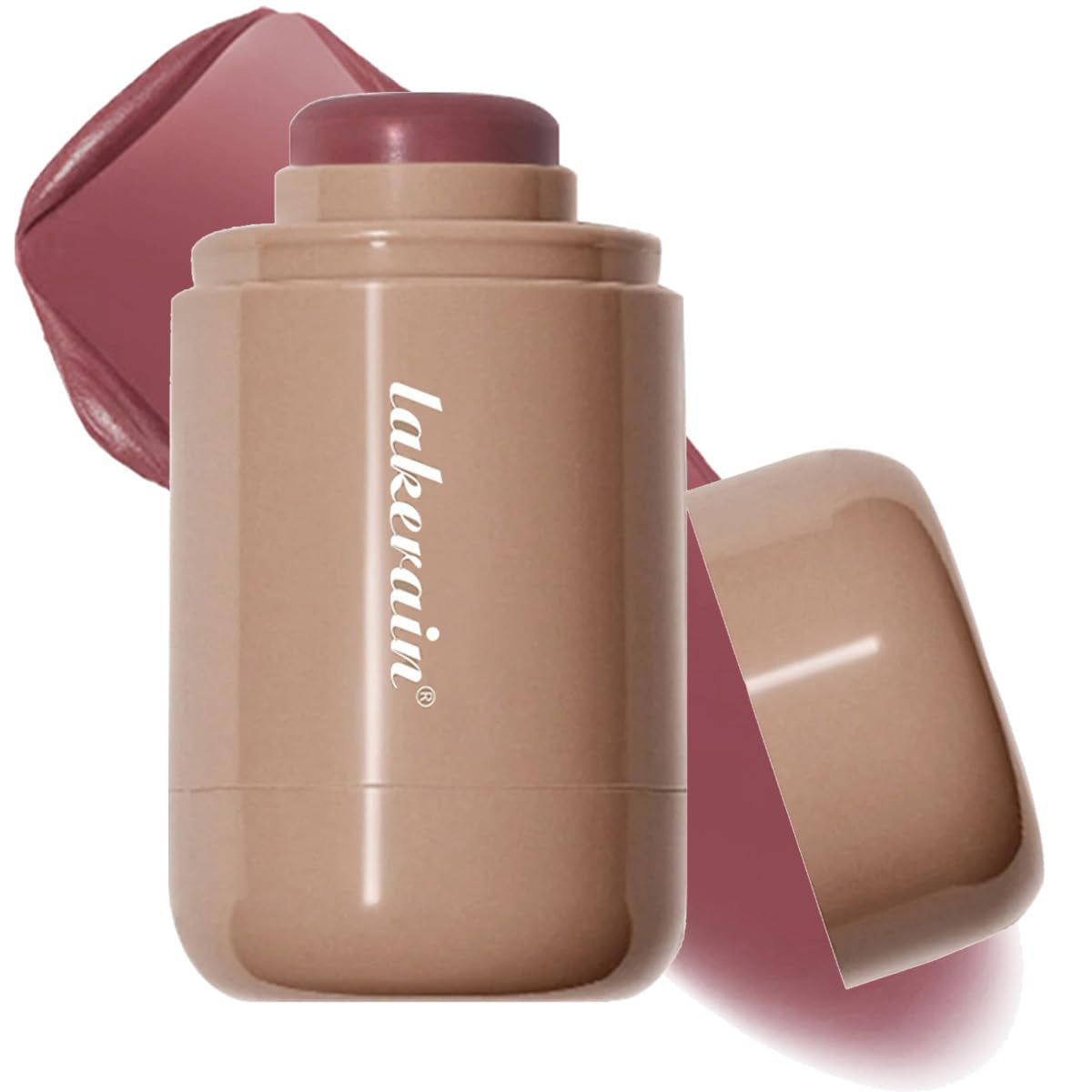 Cream Blush Stick, Natural-Looking Matte Finish Makeup Blush Stick