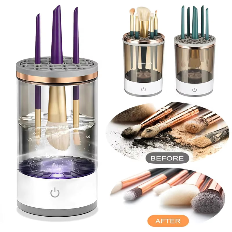 USB Plug Electric Makeup Brush Cleaner 