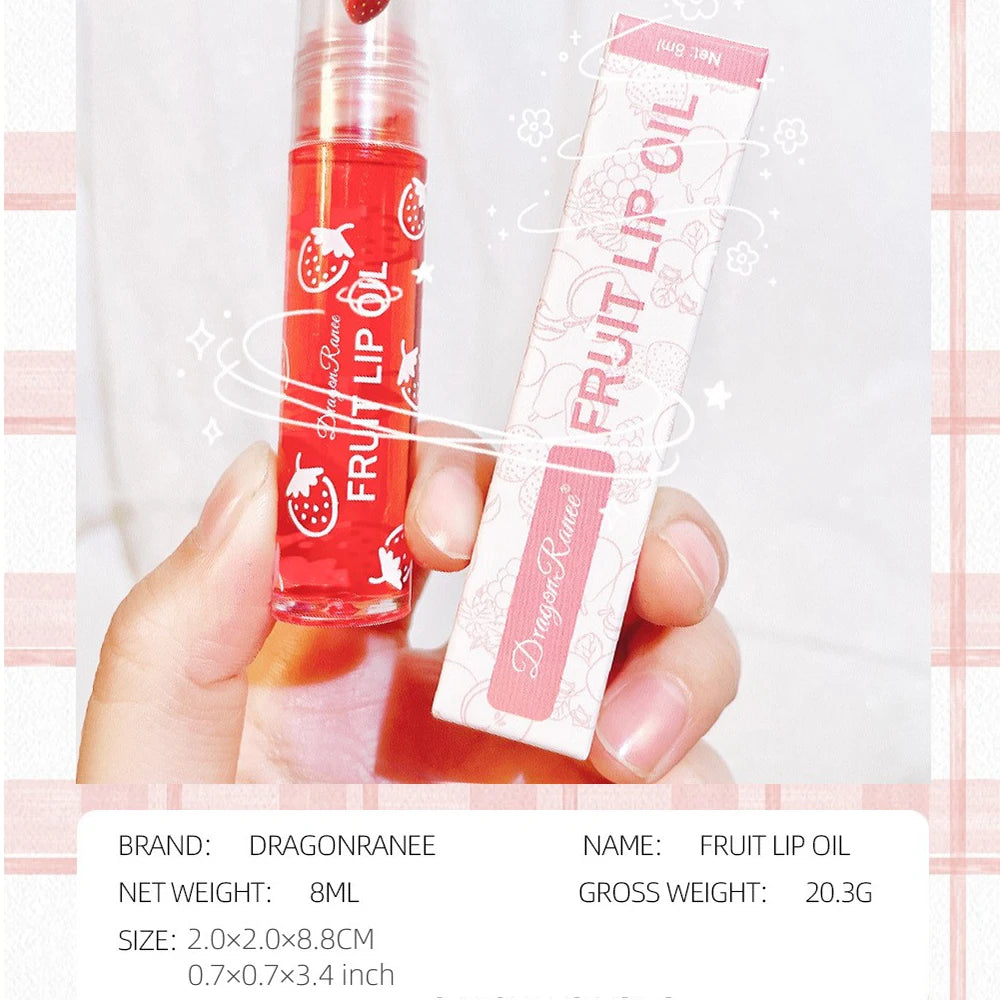 Roll-On Lip Oil Moisturizing Lip Balm Liquid 