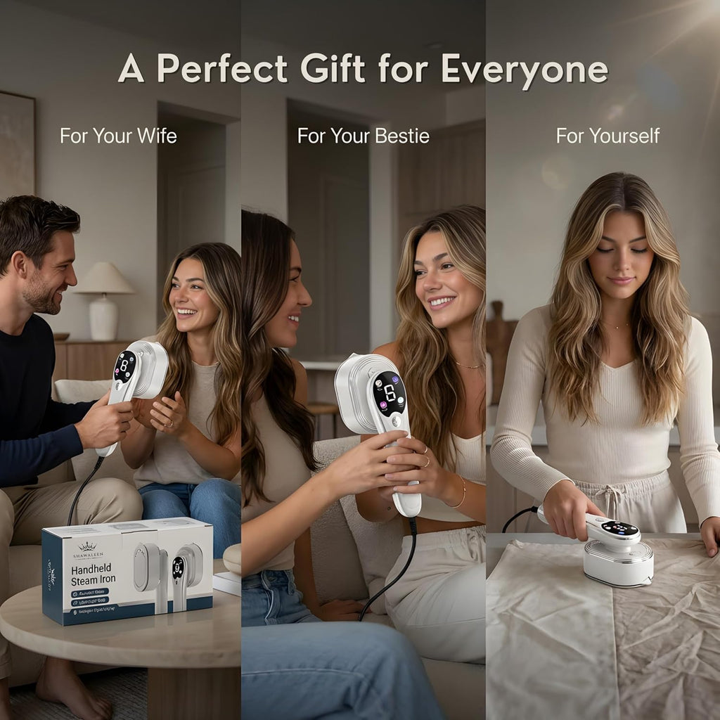 Travel Steamer for Clothes with Ironing Gloves