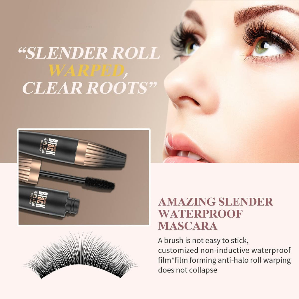 MY Amazing Lashes Mascara Black, Mascara for Older Women 60 Plus