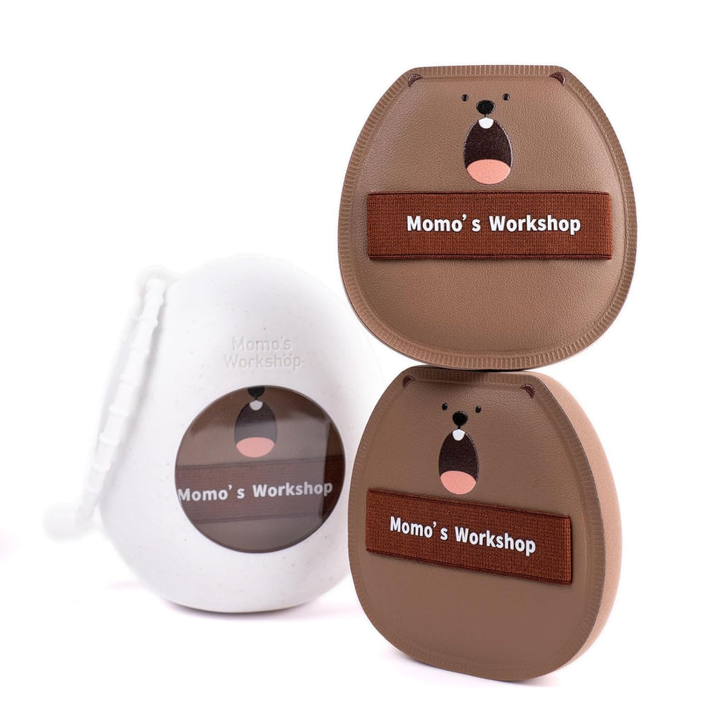 Makeup Sponges Lychee Pattern 2Pcs Soft Bouncy Blender for Liquid Foundation