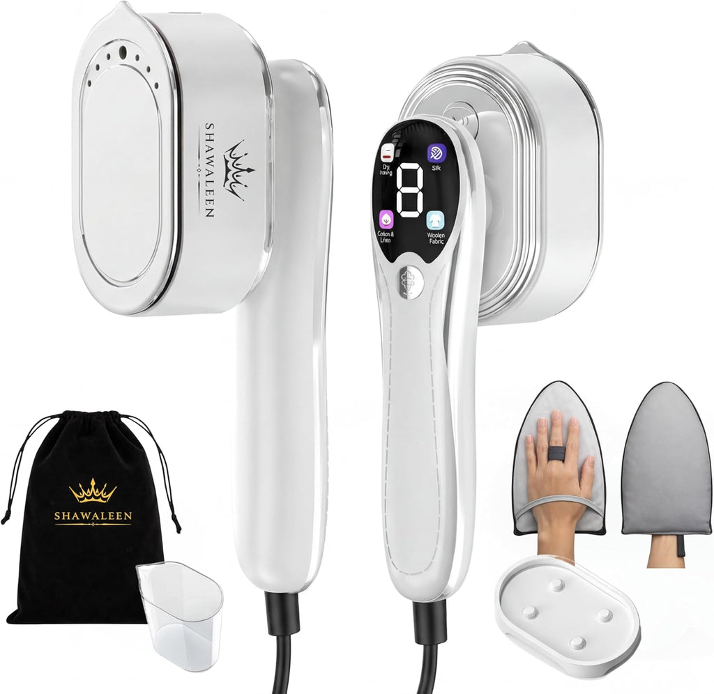 Travel Steamer for Clothes with Ironing Gloves