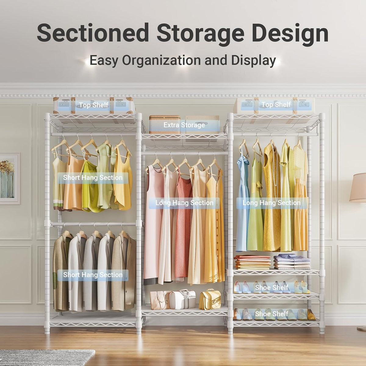 V5 Heavy Duty Clothes Rack