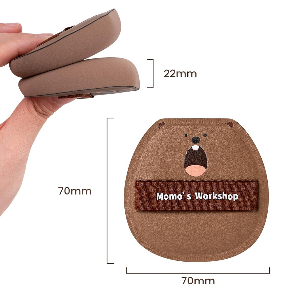 Makeup Sponges Lychee Pattern 2Pcs Soft Bouncy Blender for Liquid Foundation