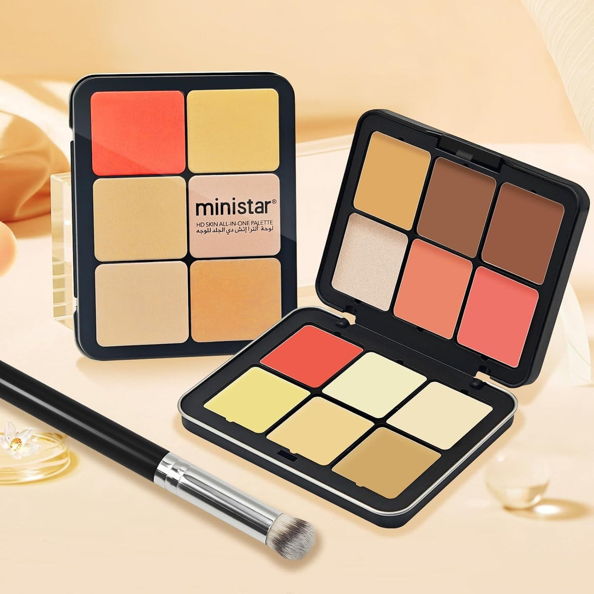 12 Colors Cream [Blush+Contour