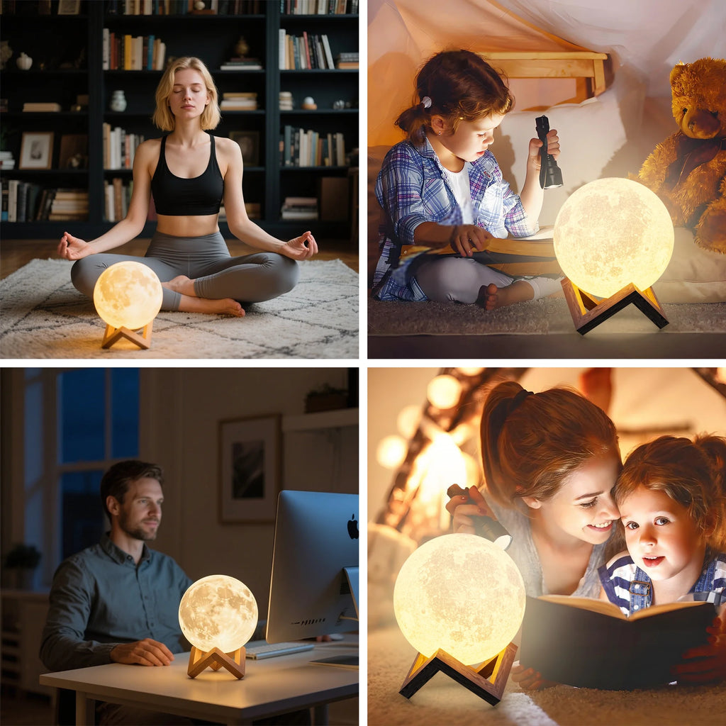Moonlight Night Light for Kids Adults