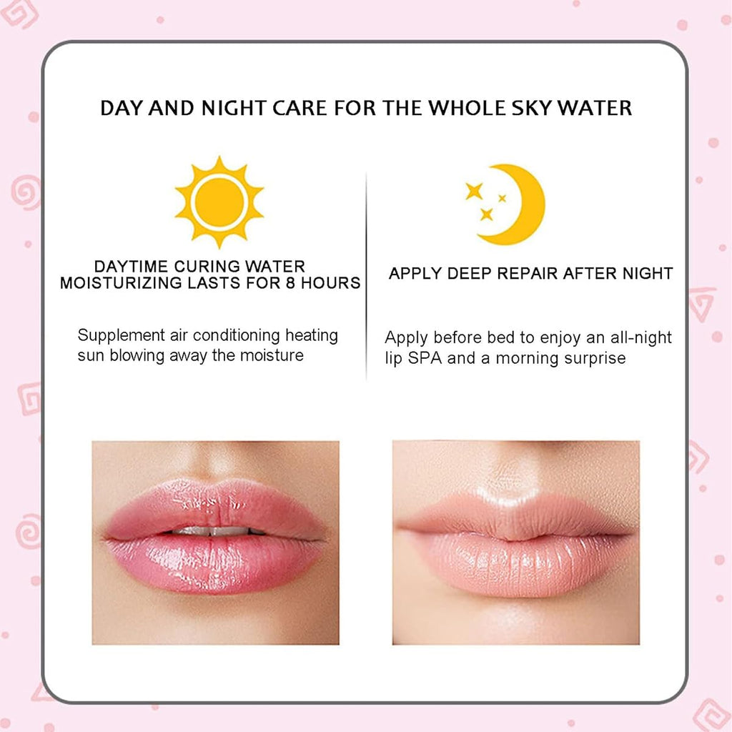 4Pcs Hydrating Clear Lip Oil