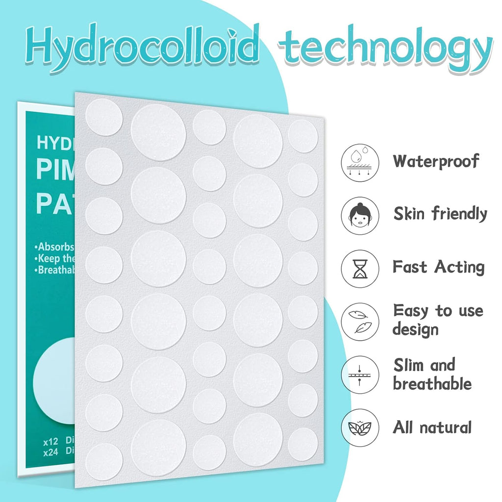 180 Counts Pimple Patches for Face 