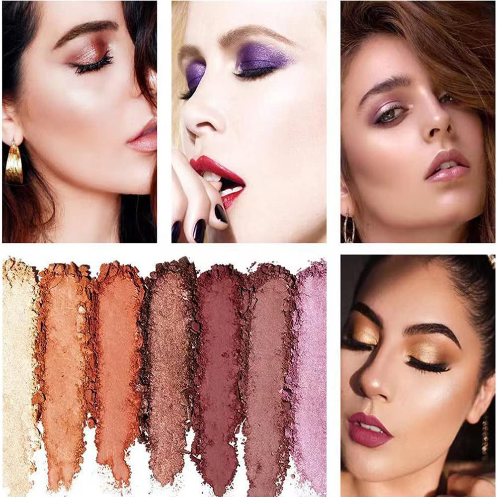 Glitter Eyeshadow Palette Makeup Set,4 Colors 