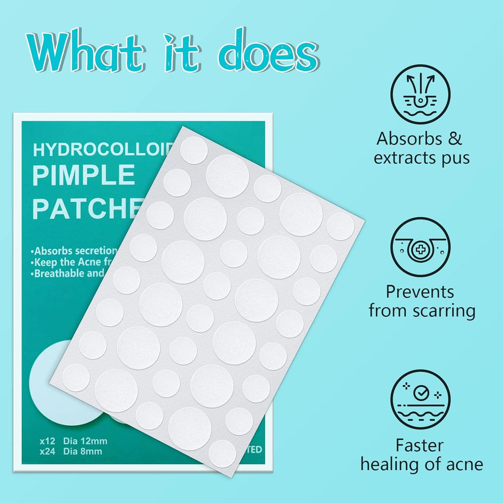 180 Counts Pimple Patches for Face 